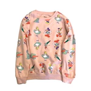 Disney knit vintage Character Print Sweatshirt size 3XL(21) NWT